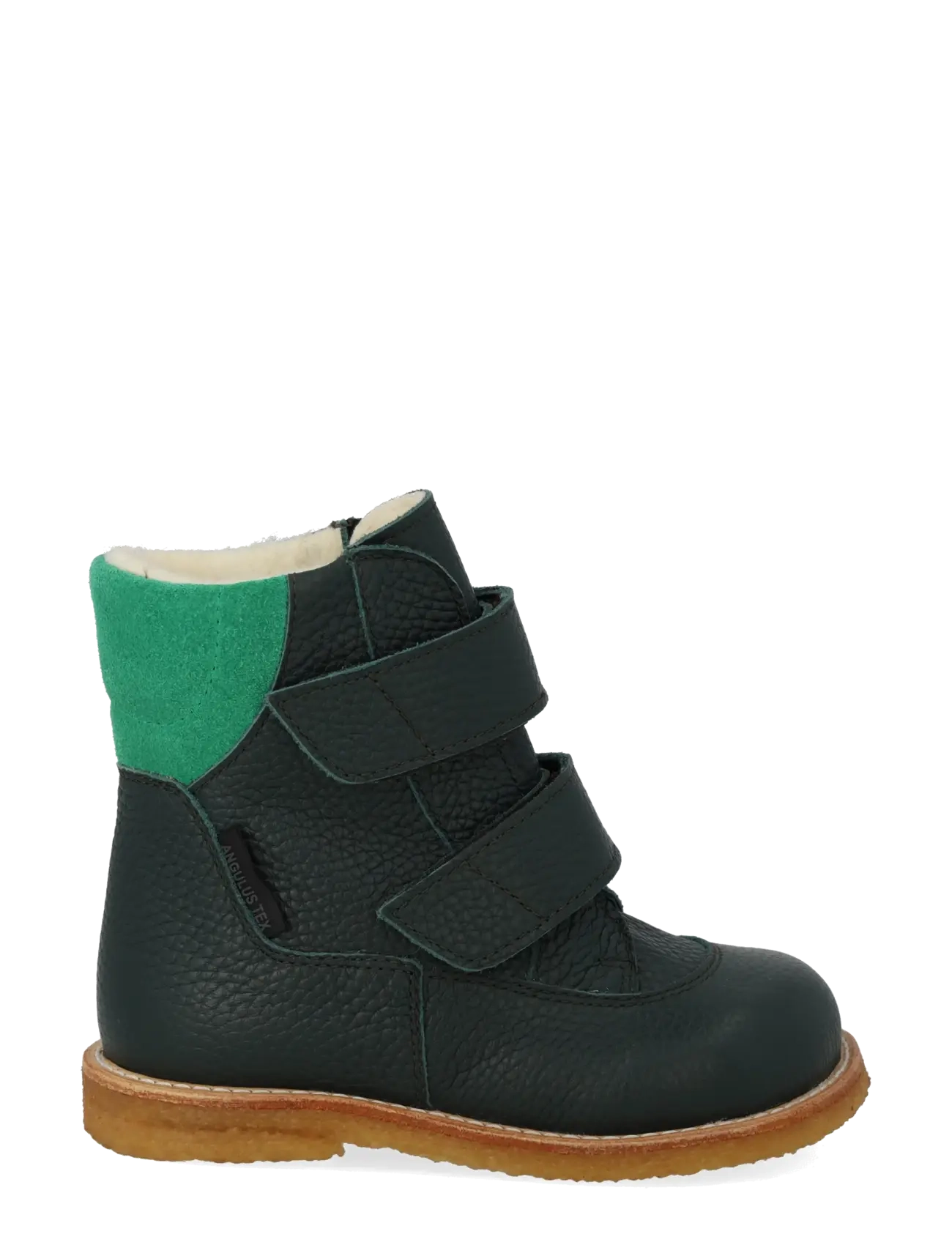 ANGULUS - Boots - flat - with velcro - kingad - 3245/2736 deep teal/grass gree - 1
