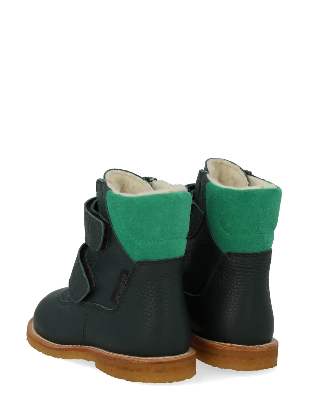 ANGULUS - Boots - flat - with velcro - kingad - 3245/2736 deep teal/grass gree - 2