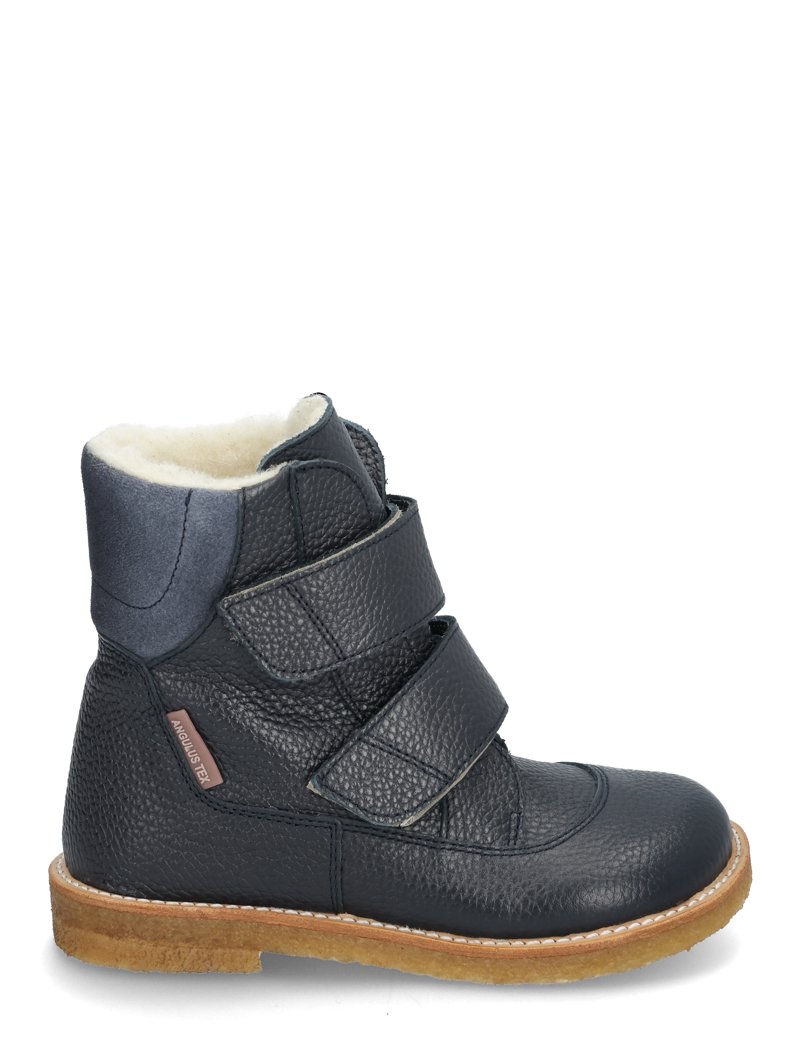 ANGULUS - Boots - flat - with velcro - herbstschuhe - 3246/2734 navy/blue fog - 1