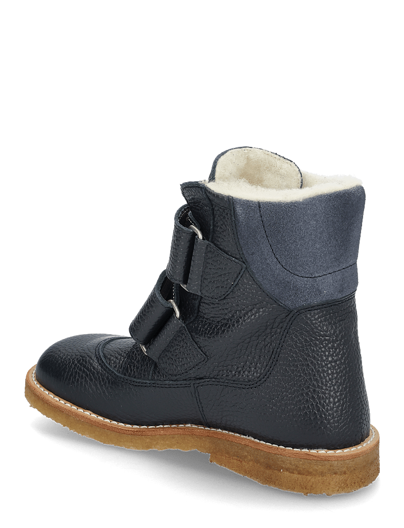 ANGULUS - Boots - flat - with velcro - skor - 3246/2734 navy/blue fog - 2