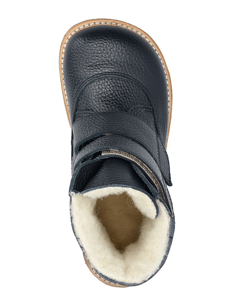 ANGULUS - Boots - flat - with velcro - winterboots - 3246/2734 navy/blue fog - 3
