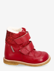ANGULUS - Boots - flat - with velcro - dzieci - 2568/1711 red/red glitter - 2