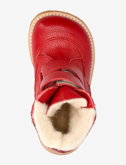 ANGULUS - Boots - flat - with velcro - dzieci - 2568/1711 red/red glitter - 3