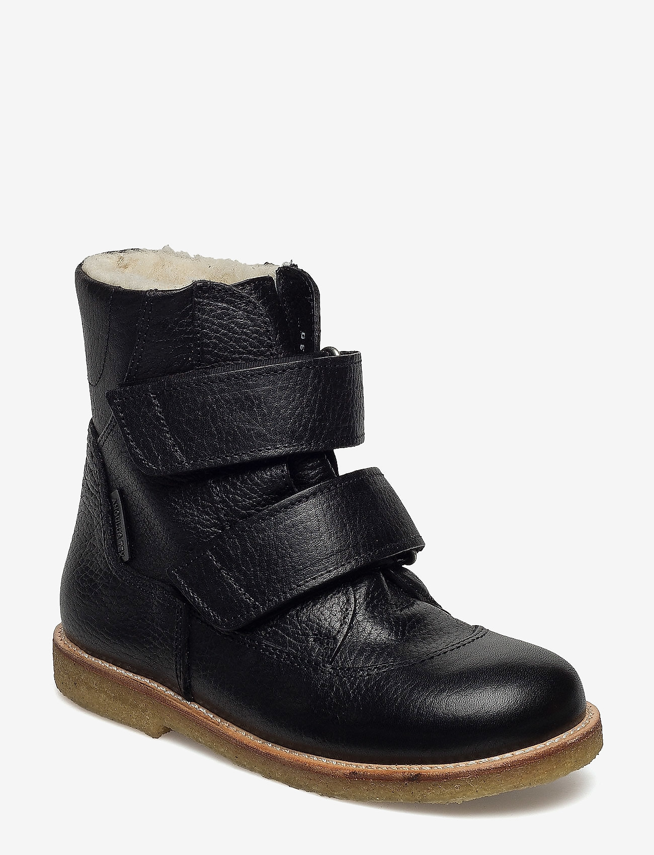 ANGULUS - Boots - flat - with velcro - dzieci - 2504 black - 0