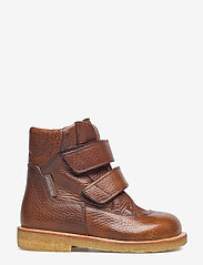 ANGULUS - Boots - flat - with velcro - dzieci - 2509 cognac - 1