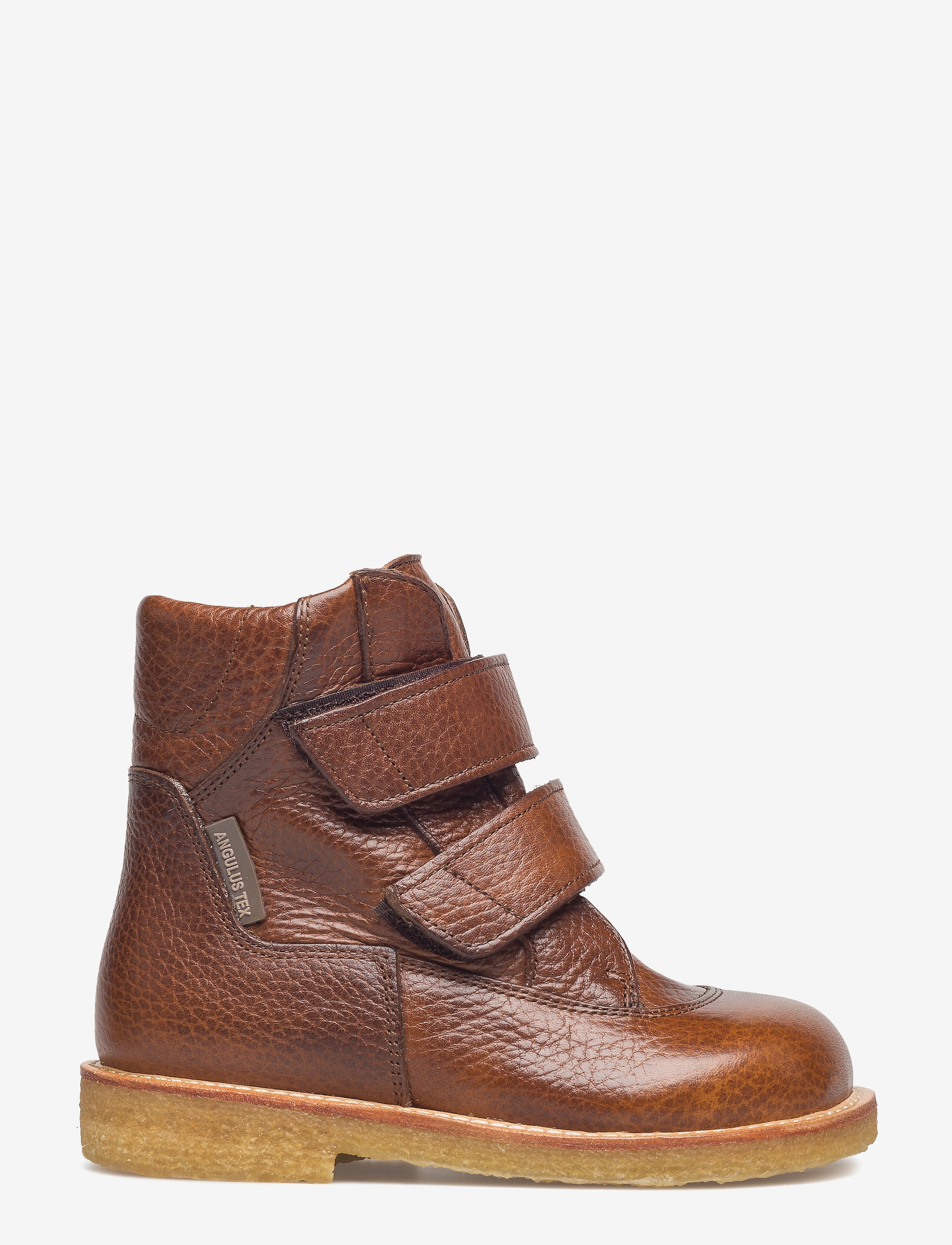 ANGULUS - Boots - flat - with velcro - najaarsschoenen - 2509 cognac - 2