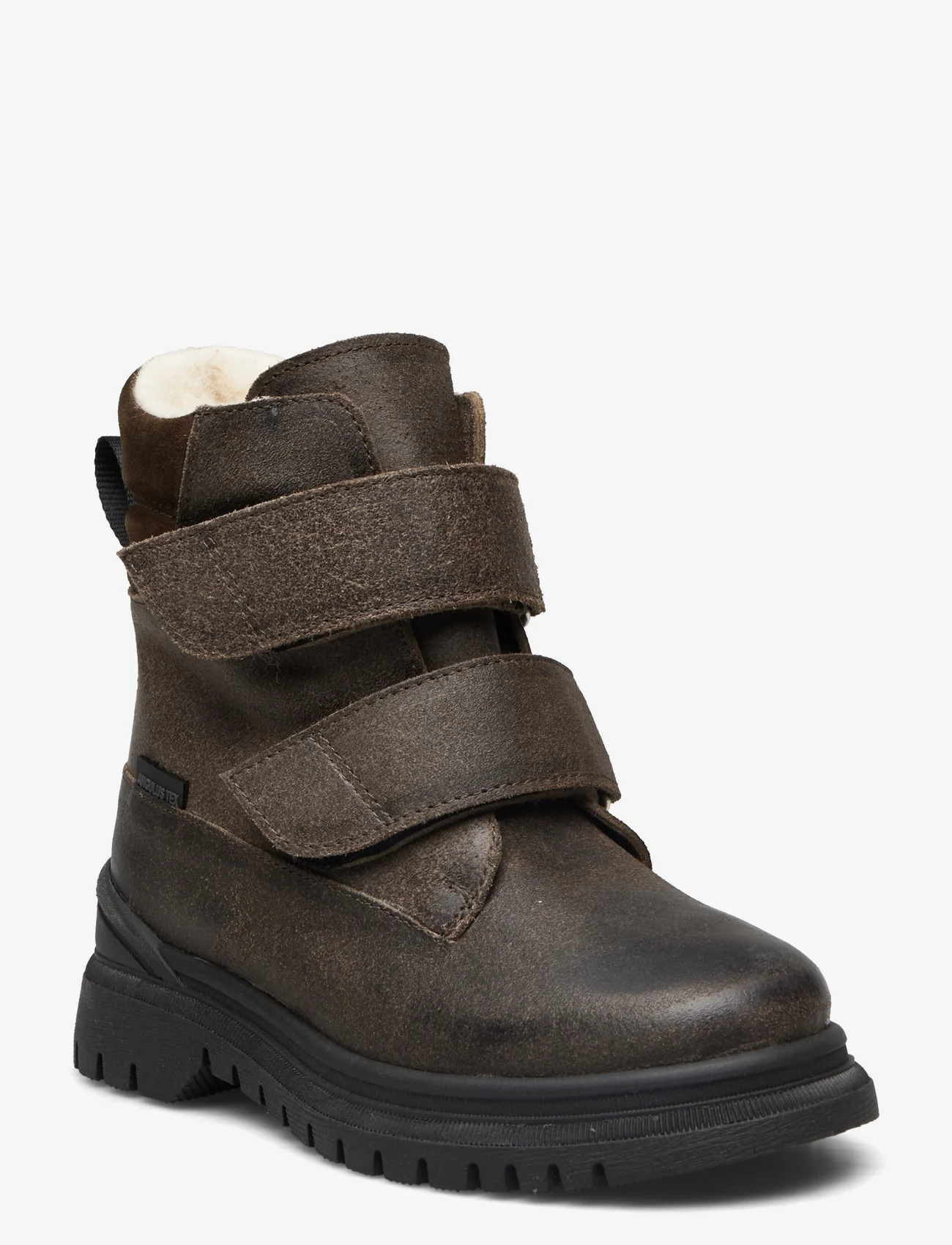 ANGULUS - Boots - flat - with velcro - dzieci - 2107/2214 dark olive - 0