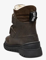 ANGULUS - Boots - flat - with velcro - lapsed - 2107/2214 dark olive - 2
