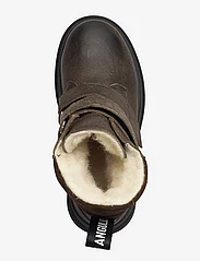 ANGULUS - Boots - flat - with velcro - dzieci - 2107/2214 dark olive - 3