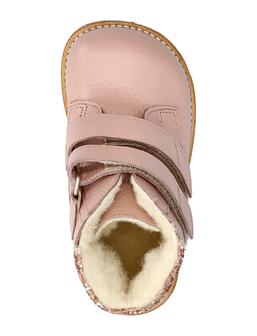 ANGULUS - Boots - flat - with velcro - winterstiefel - 3241/1708 rosebud/maple glitte - 3