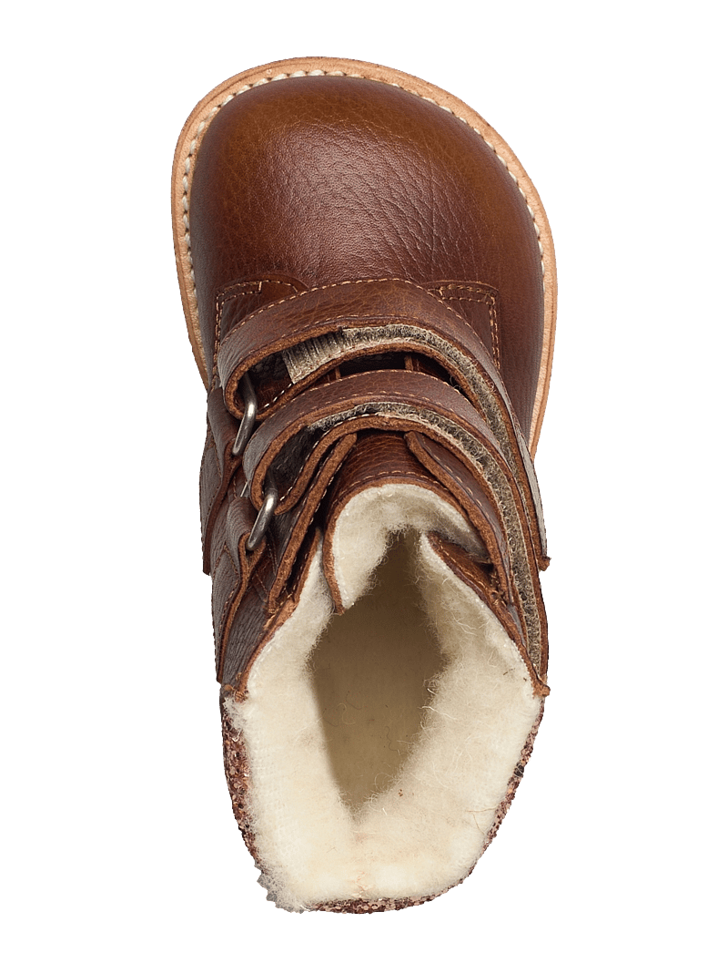 ANGULUS - Boots - flat - with velcro - sko - 2509/1708 cognac/maple - 3