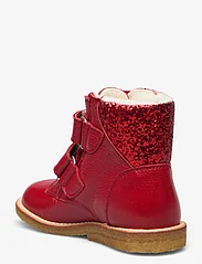 ANGULUS - Boots - flat - with velcro - kids - 2568/1711 red/red glitter - 3