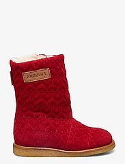 ANGULUS - Boots - flat - with zipper - dzieci - 1777/1789 red/cognac - 1
