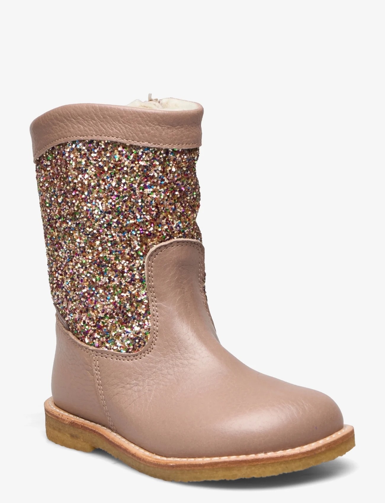 ANGULUS - Boots - flat - with zipper - dzieci - 2550/2488 make up/multi glitte - 0