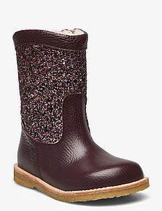 Boots - flat - with zipper, ANGULUS