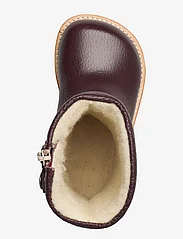 ANGULUS - Boots - flat - with zipper - barn - 1743/1713 bordeaux/bordeaux mu - 3