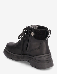 ANGULUS - Boots - flat - with lace and zip - bērniem - 1652/1163 black/black - 2
