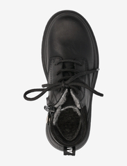 ANGULUS - Boots - flat - with lace and zip - bērniem - 1652/1163 black/black - 3