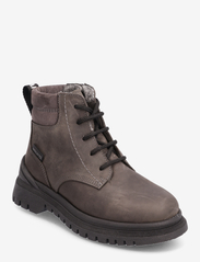 ANGULUS - Boots - flat - with lace and zip - dzieci - 1762/1772 asphalt/asphalt - 0