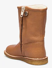 ANGULUS - Boots - flat - with zipper - lapset - 1732/1708 almond/maple glitter - 2