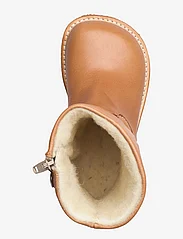 ANGULUS - Boots - flat - with zipper - børn - 1732/1708 almond/maple glitter - 4