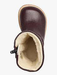 ANGULUS - Boots - flat - with zipper - lapset - 1743/1713 bordeaux/bordeaux mu - 4