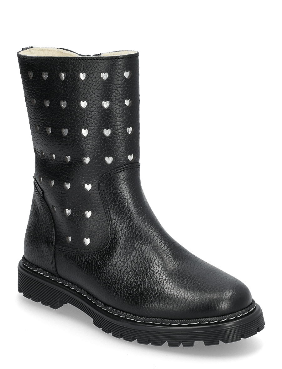 ANGULUS - Boots - flat - with zipper - winter boots - 2504 black - 0