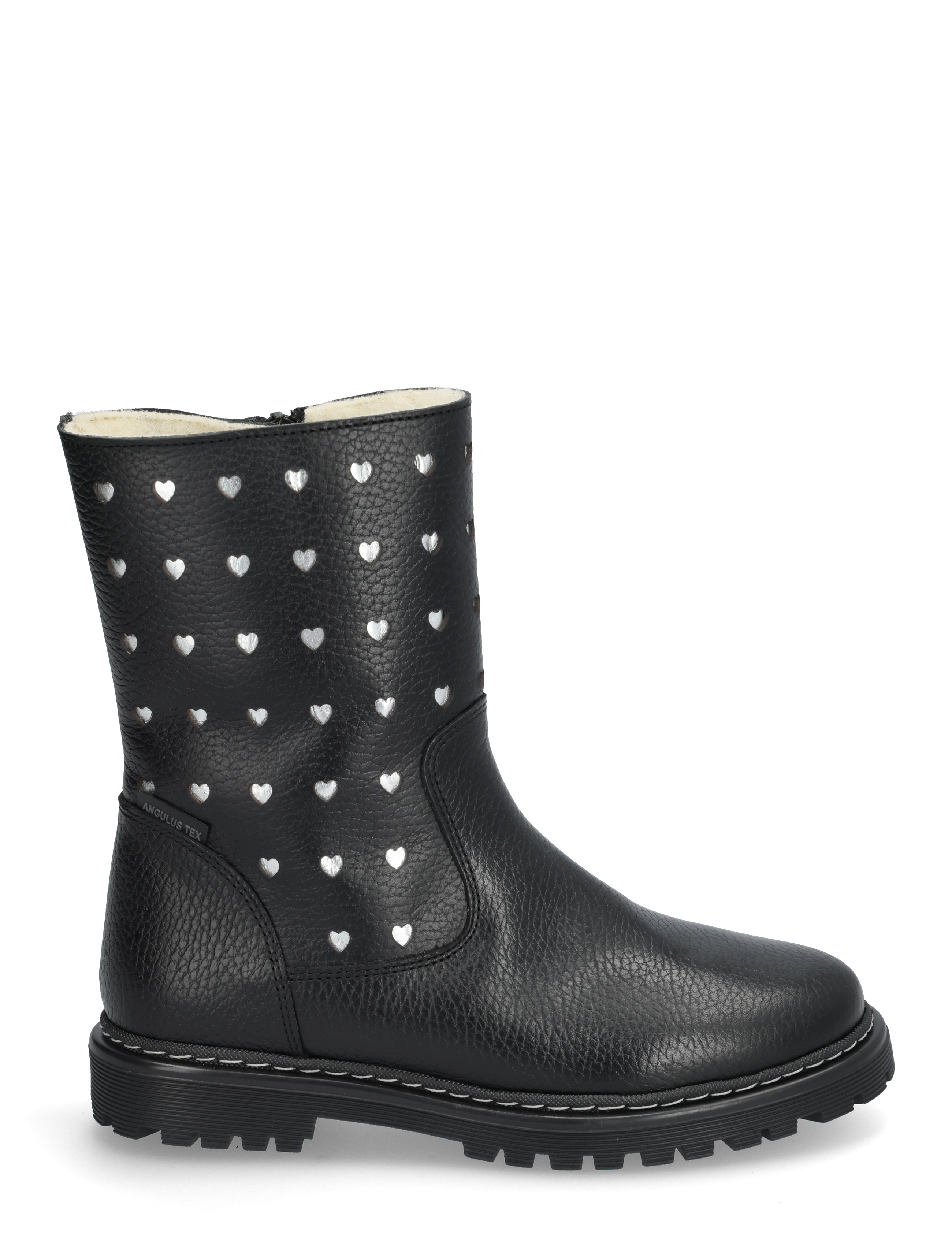 ANGULUS - Boots - flat - with zipper - herbstschuhe - 2504 black - 1