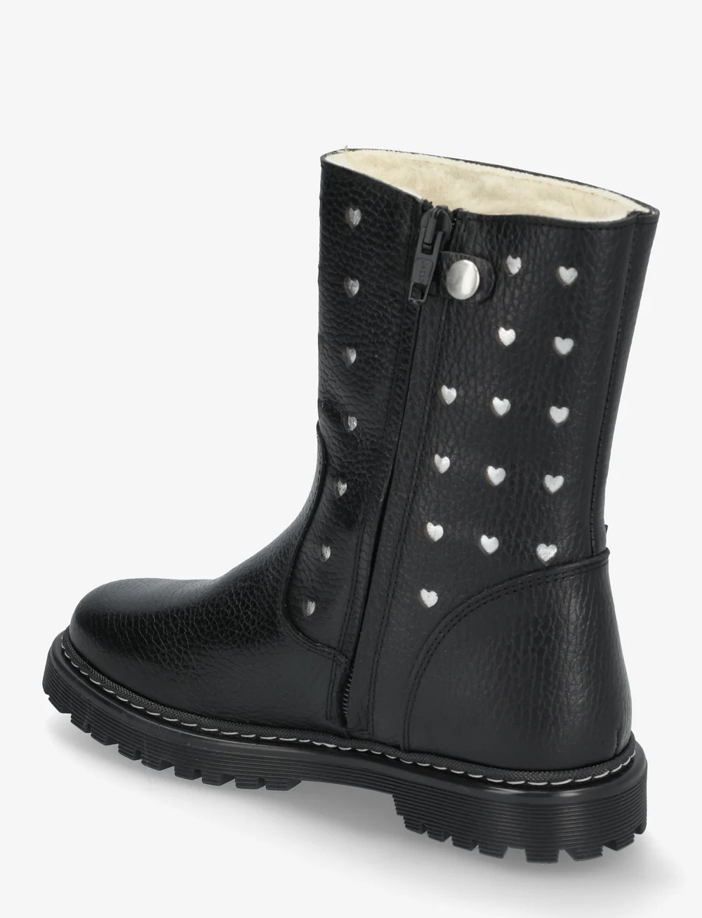 ANGULUS - Boots - flat - with zipper - skor - 2504 black - 2