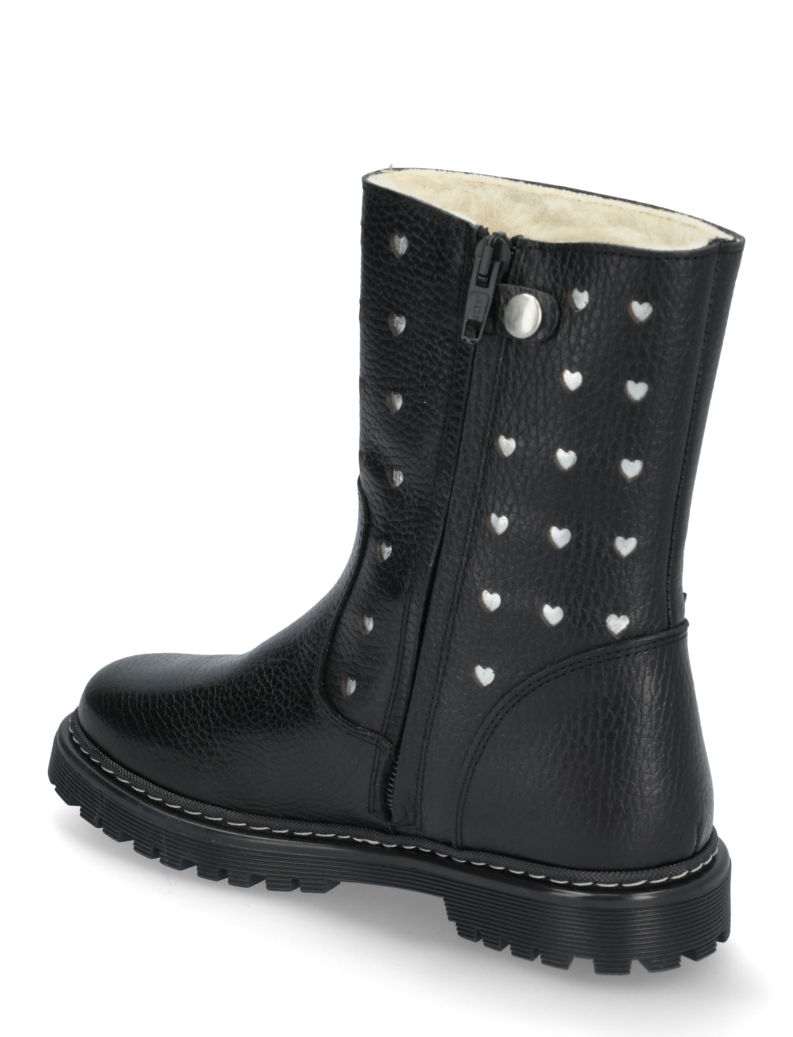 ANGULUS - Boots - flat - with zipper - herbstschuhe - 2504 black - 2