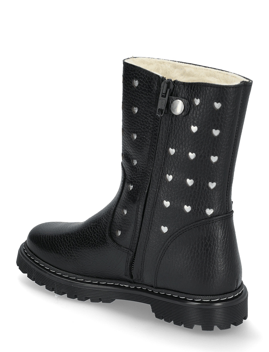ANGULUS - Boots - flat - with zipper - winter boots - 2504 black - 2