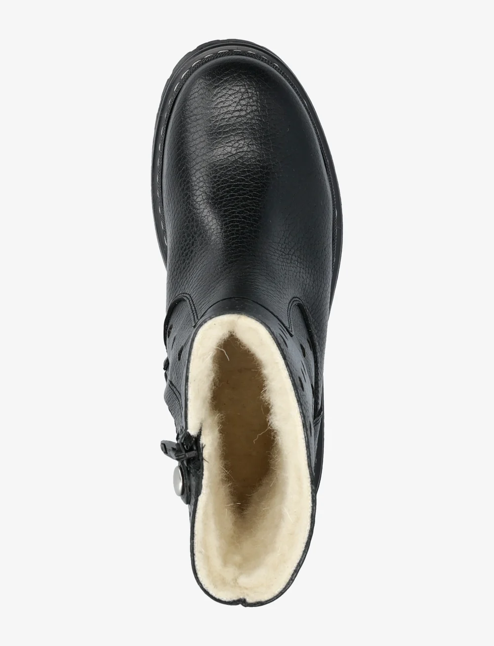 ANGULUS - Boots - flat - with zipper - skor - 2504 black - 3