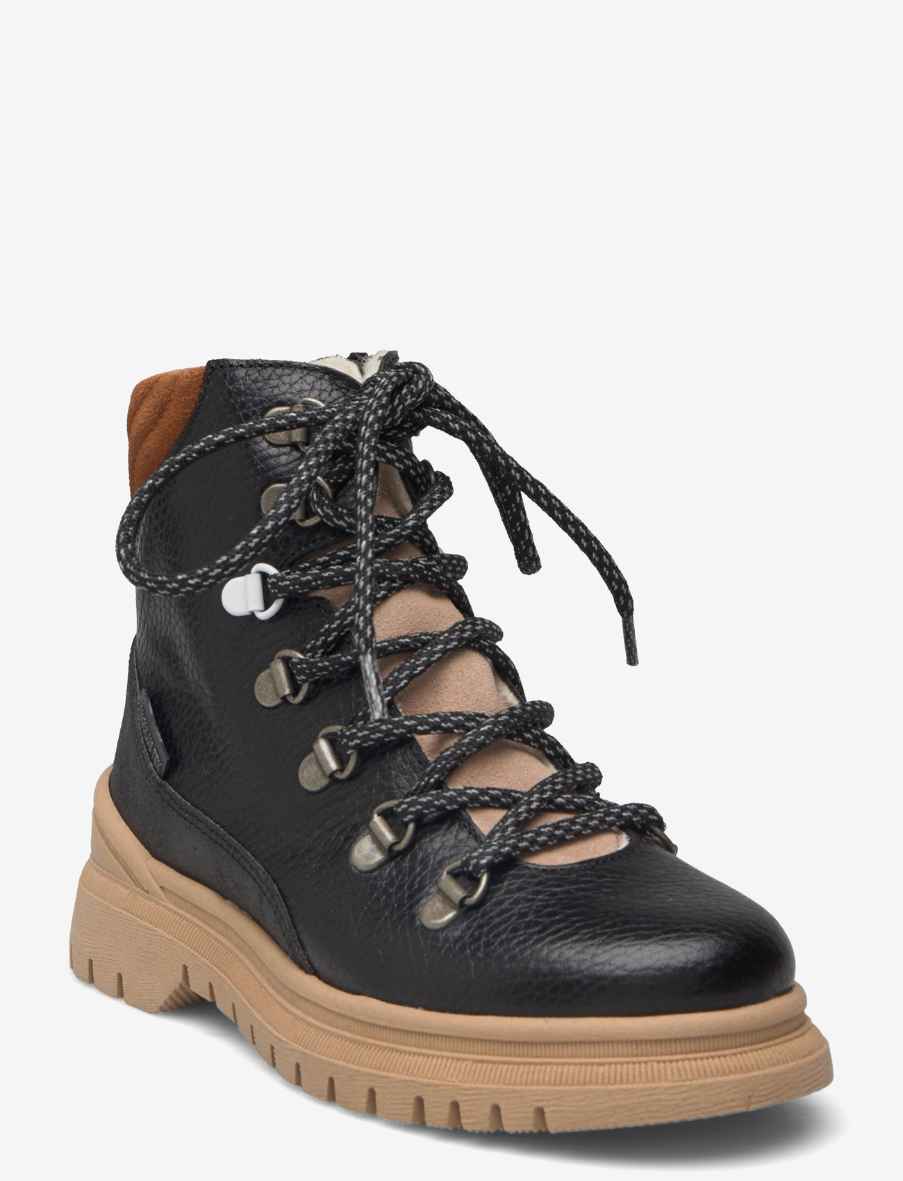 ANGULUS - Boots - flat - with lace and zip - 2504/2240/2110/2219/e04 black/ - 1