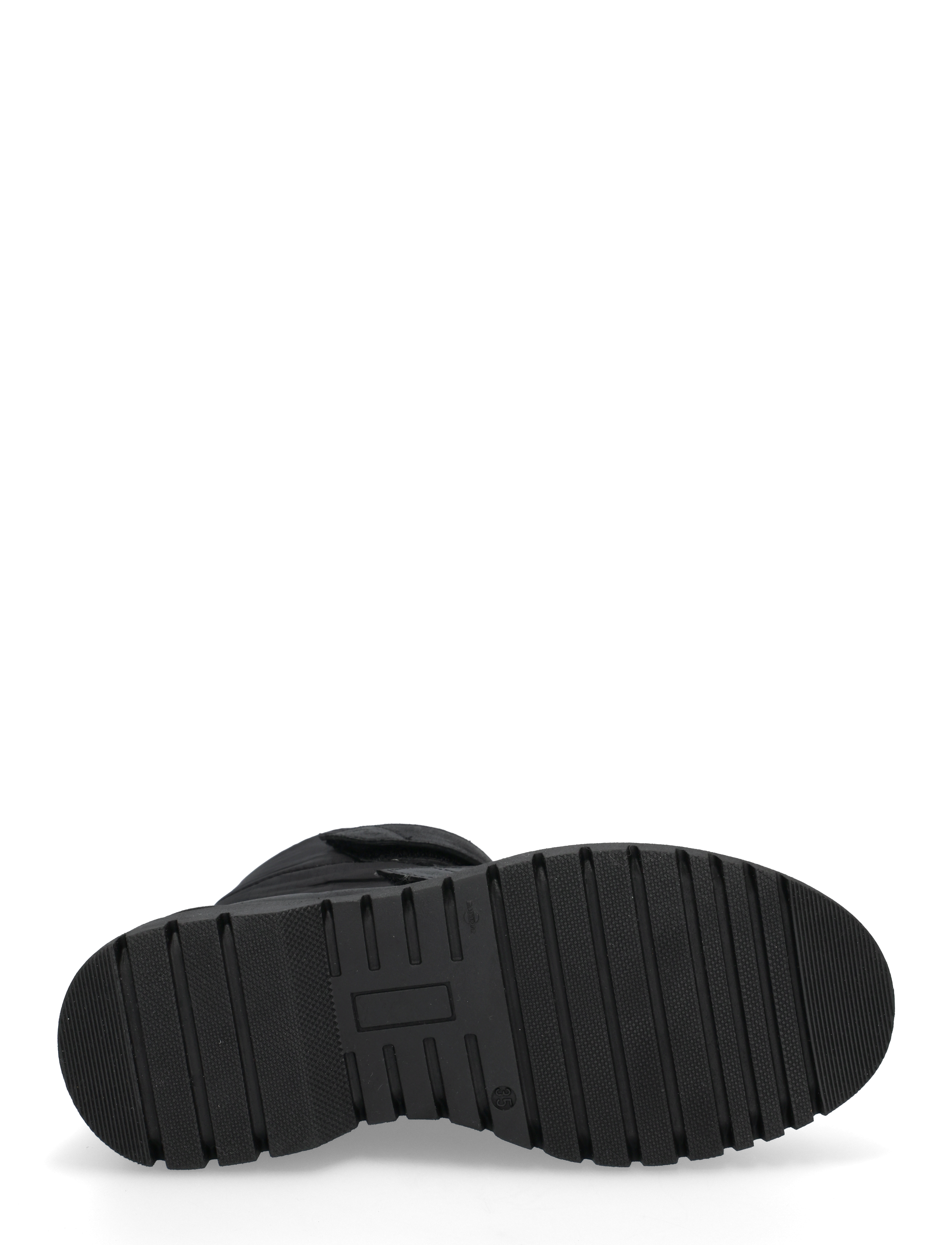 ANGULUS - Boots - flat - with velcro - talvesaapad - 2100/3320 black/black recycled - 5