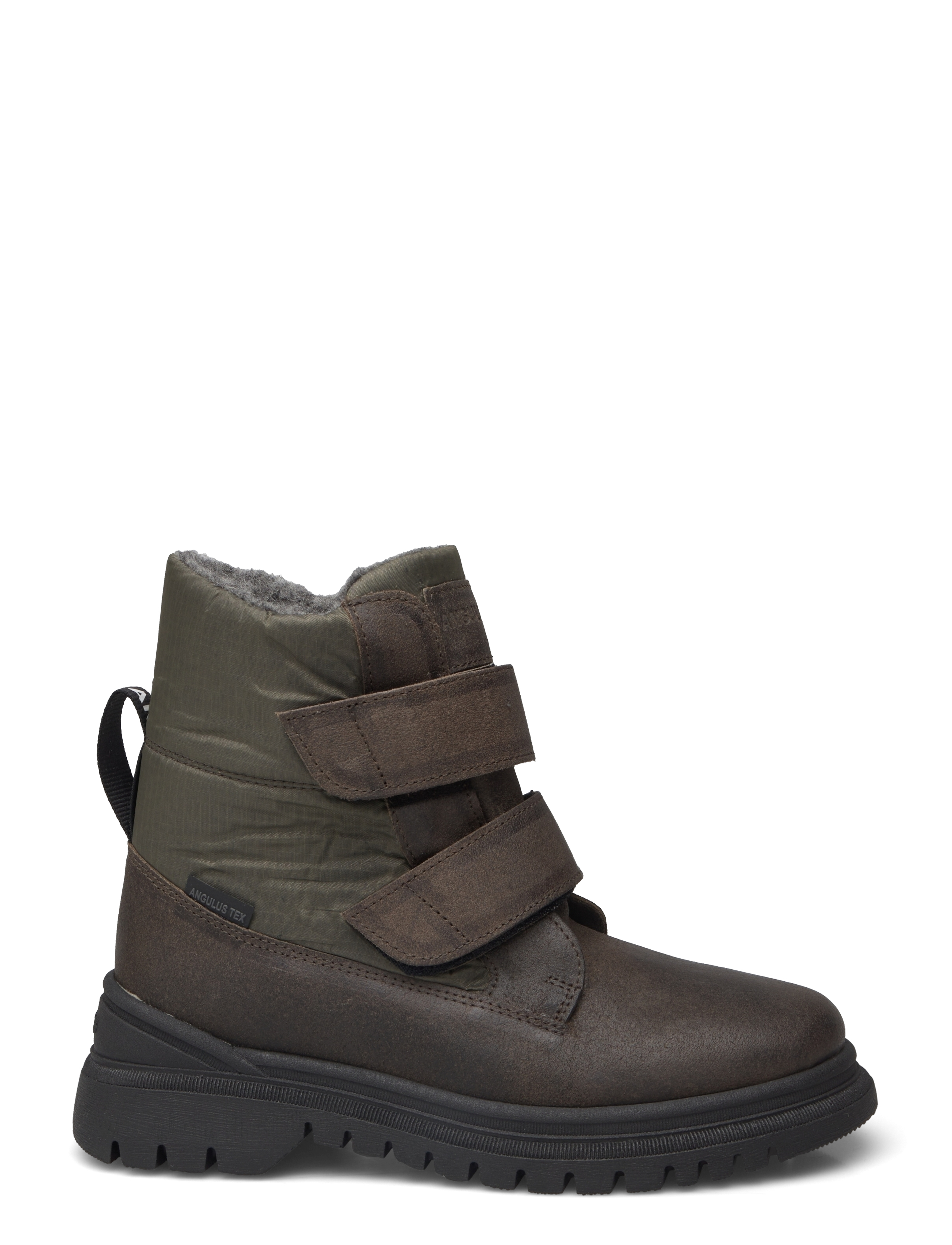 ANGULUS - Boots - flat - with velcro - vinterstövlar - 2107/3322 olive/forrest recycl - 1
