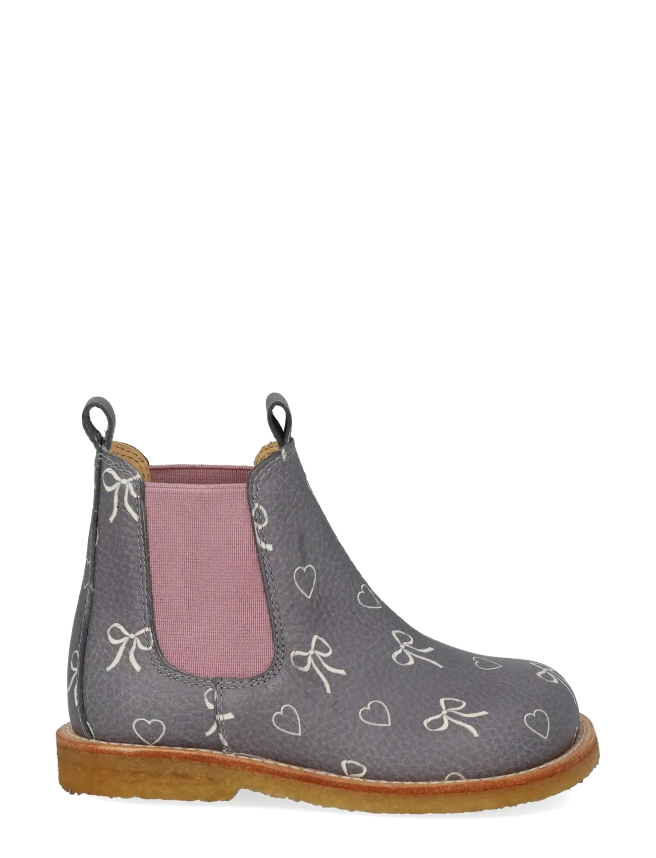 ANGULUS - Booties - flat - with elastic - sko - 3906/037 romancing/rosebud ela - 1