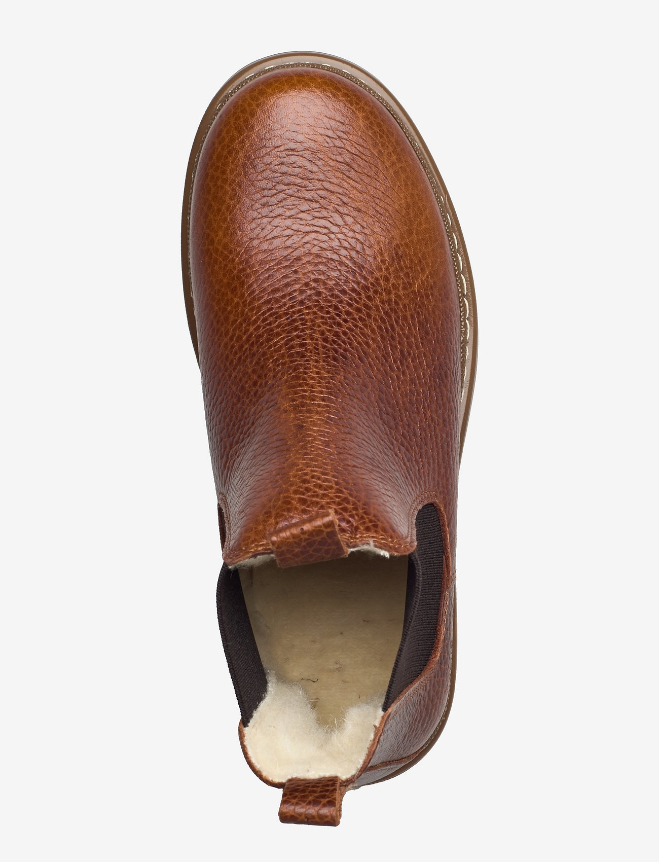 ANGULUS - Booties - flat - with elastic - 2509/002 medium brown/medium b - 3