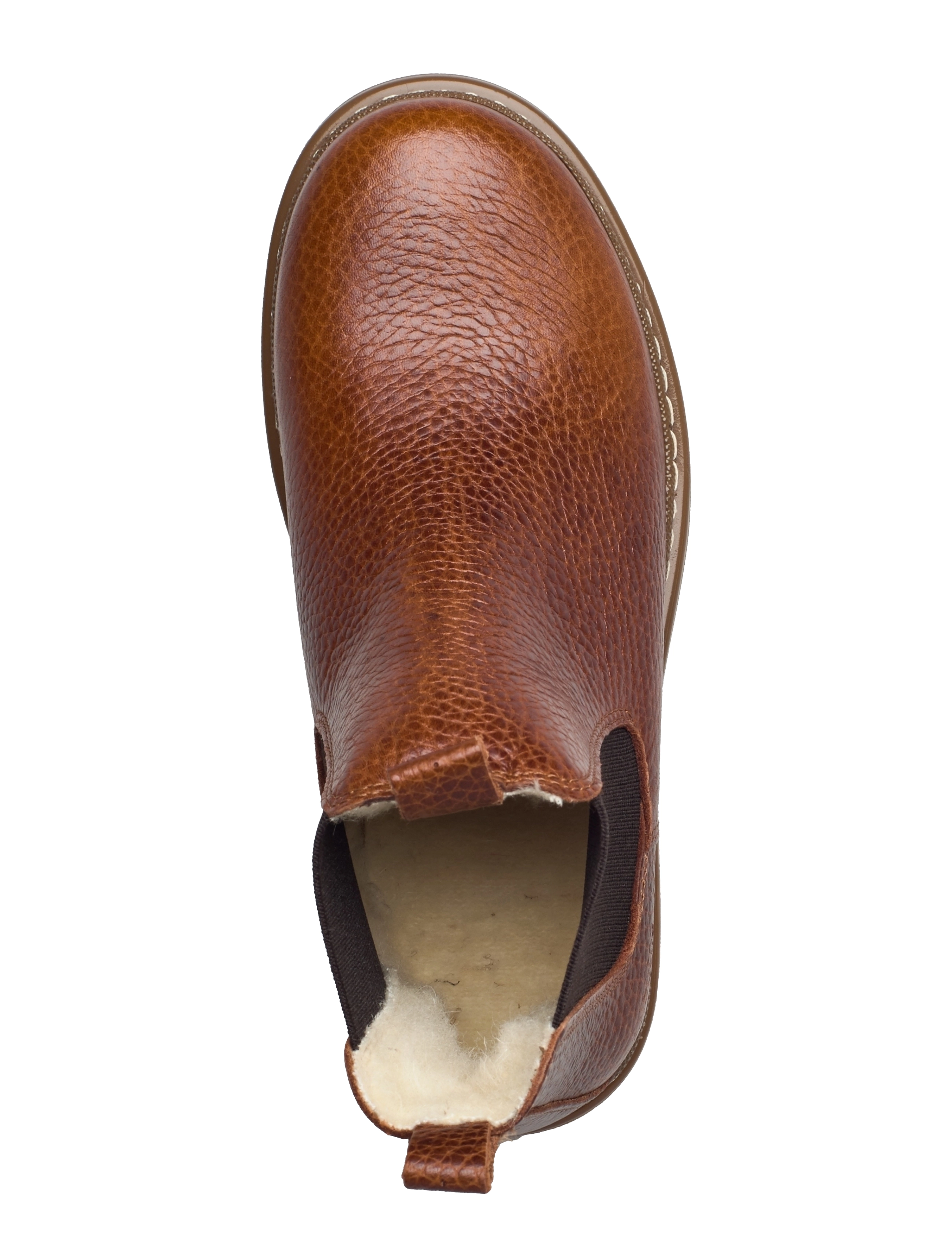 ANGULUS - Booties - flat - with elastic - 2509/002 medium brown/medium b - 3