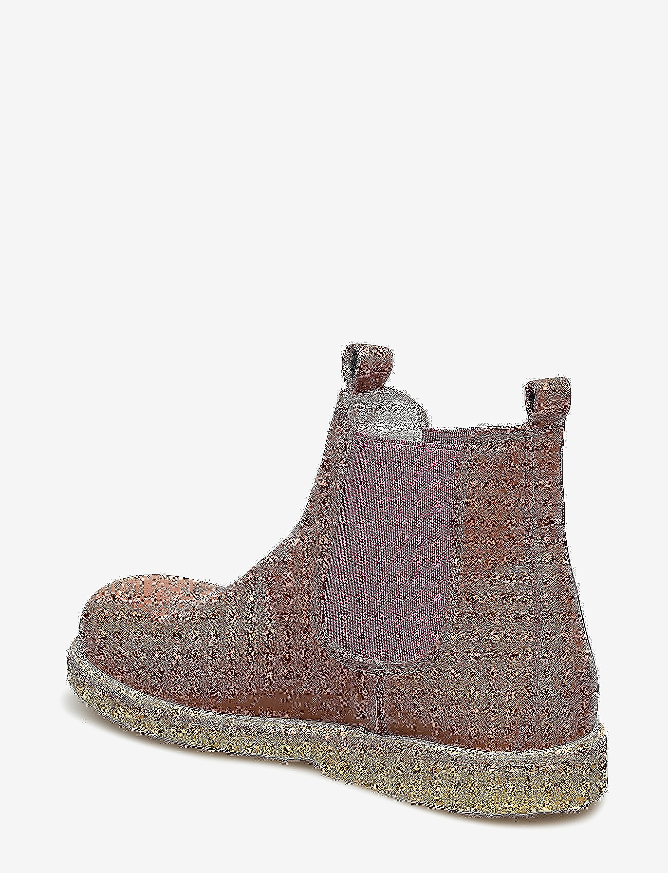 ANGULUS - Booties - flat - with elastic - 1431/033 cognac/pink - 1