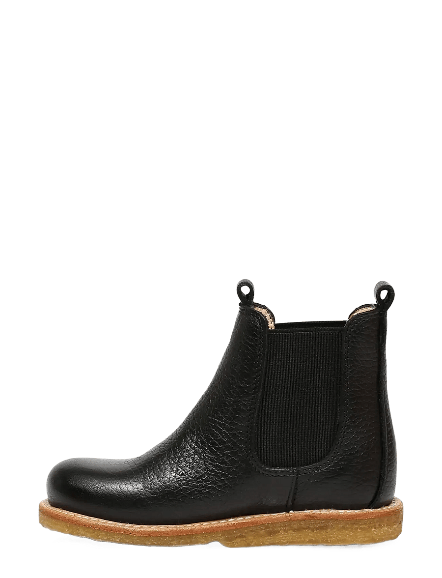 ANGULUS - Booties - flat - with elastic - boots - 2504/001 black/black - 1