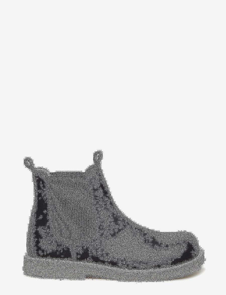 ANGULUS - Booties - flat - with elastic - sko - 2504/001 black/black - 1