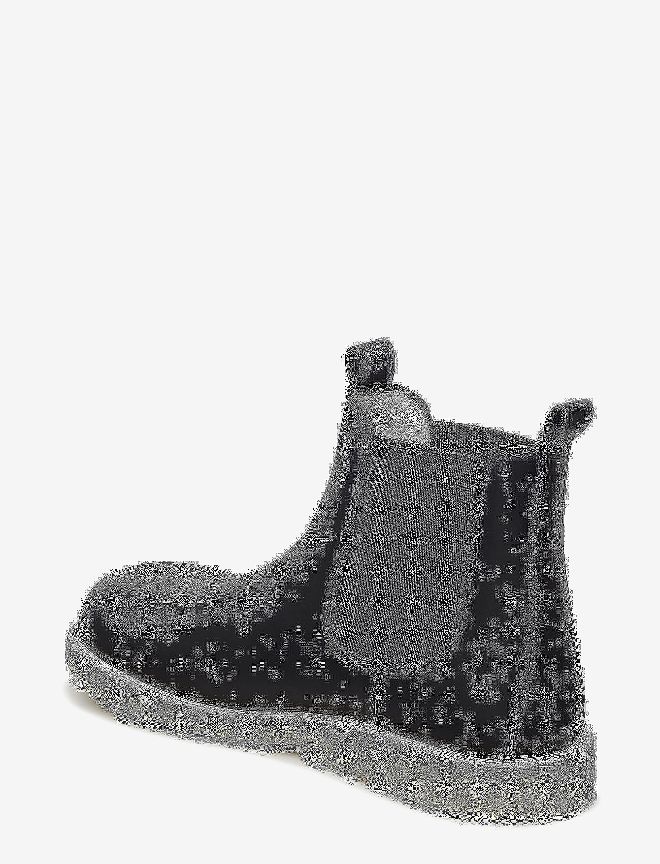 ANGULUS - Booties - flat - with elastic - herbstschuhe - 2504/001 black/black - 2