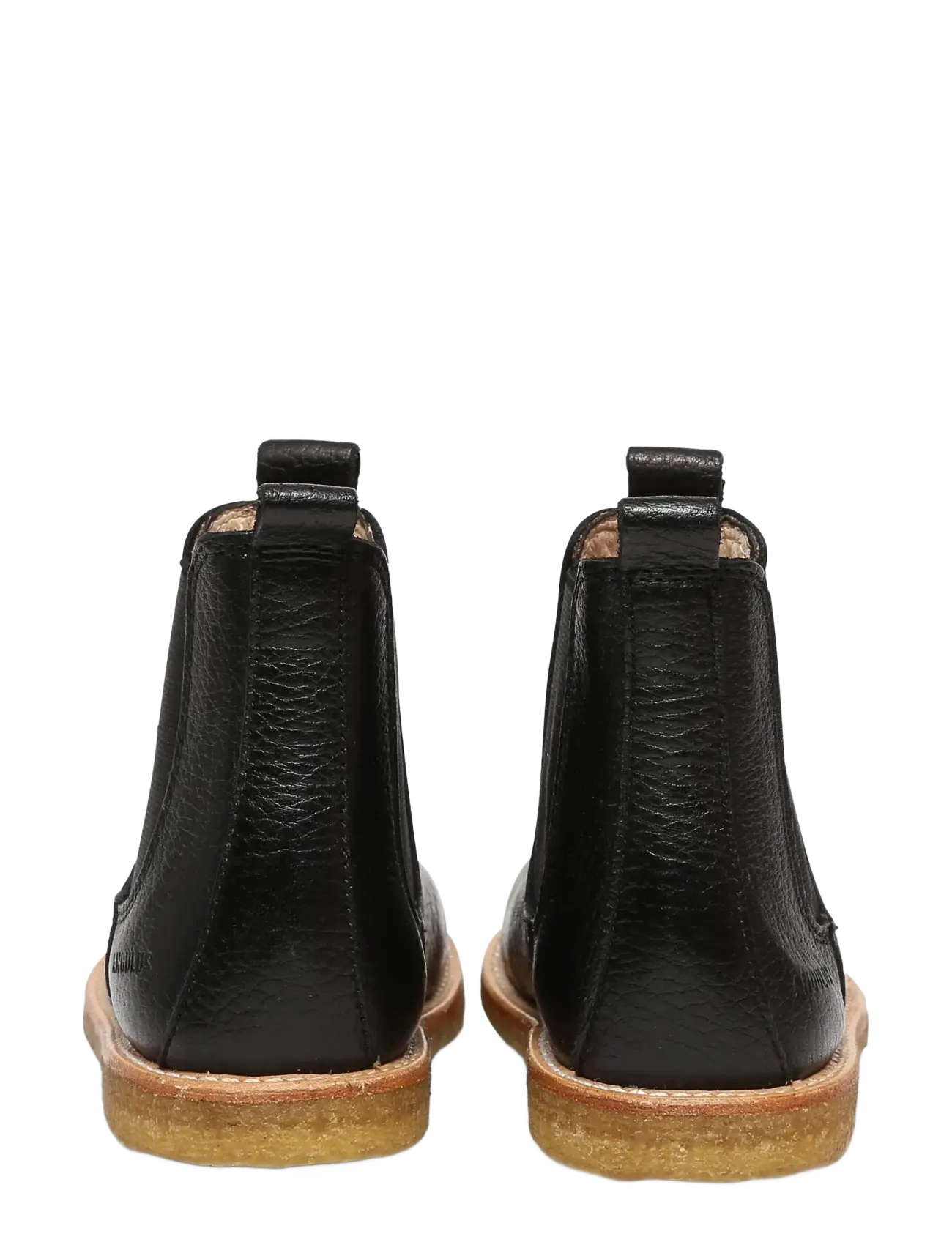 ANGULUS - Booties - flat - with elastic - boots - 2504/001 black/black - 3