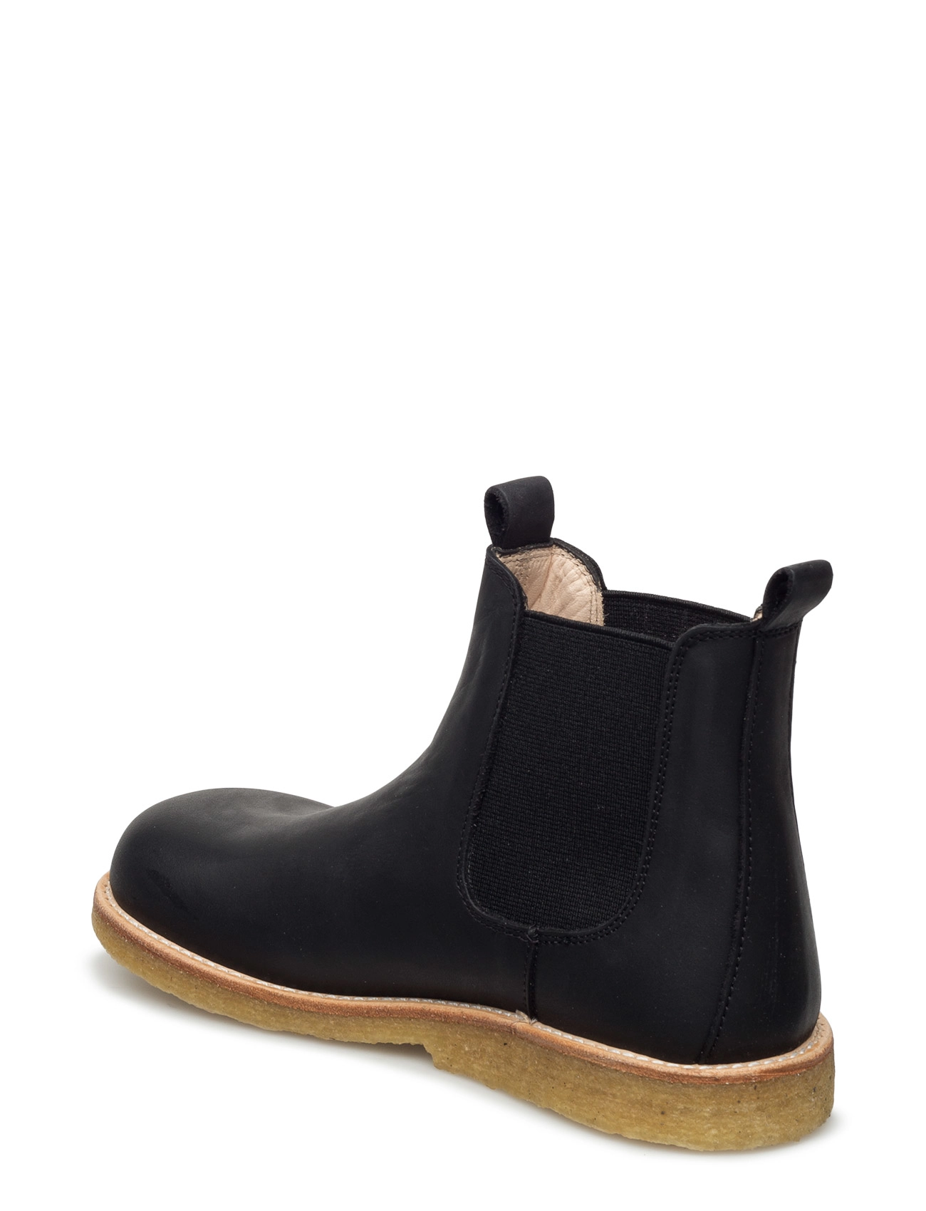 ANGULUS - Booties - flat - with elastic - 2504/001 black/black - 2