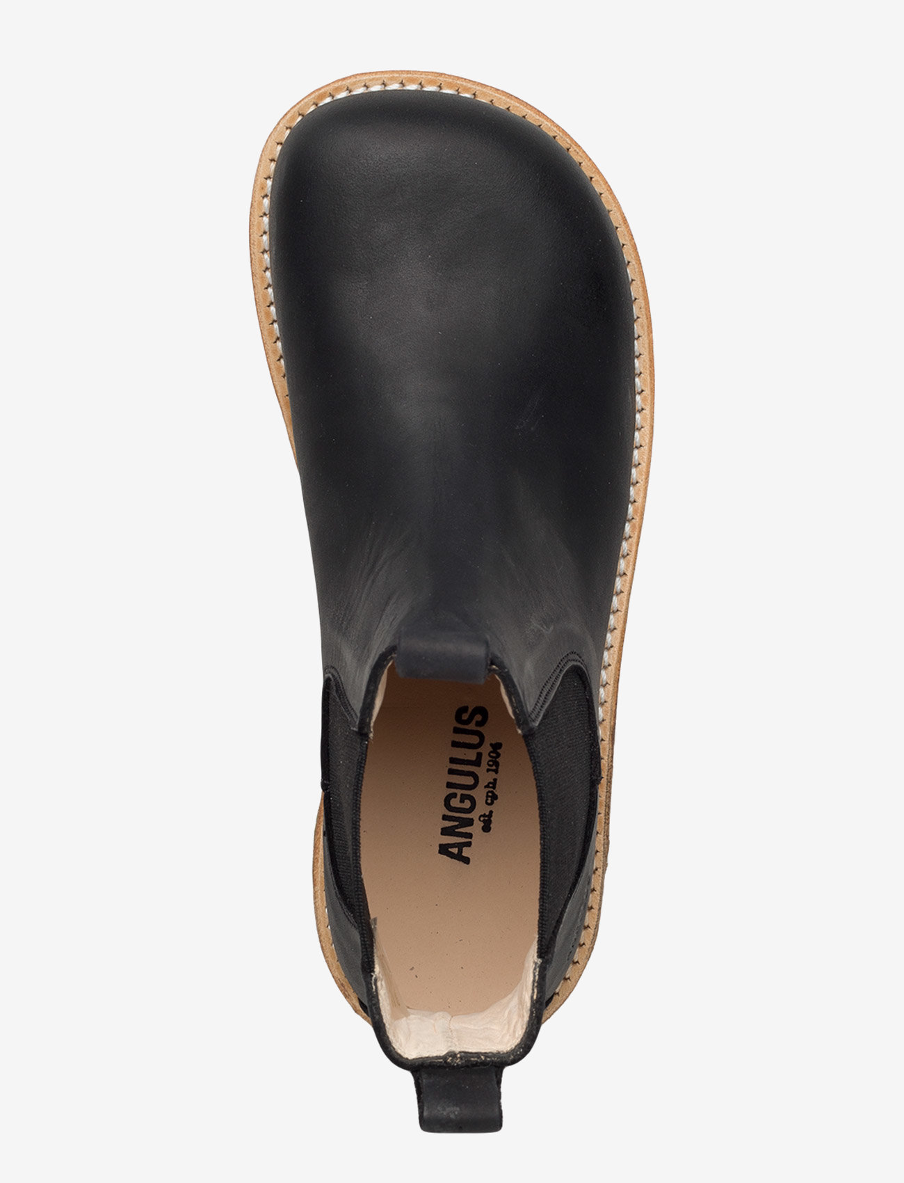 ANGULUS - Booties - flat - with elastic - kängor - 2504/001 black/black - 3