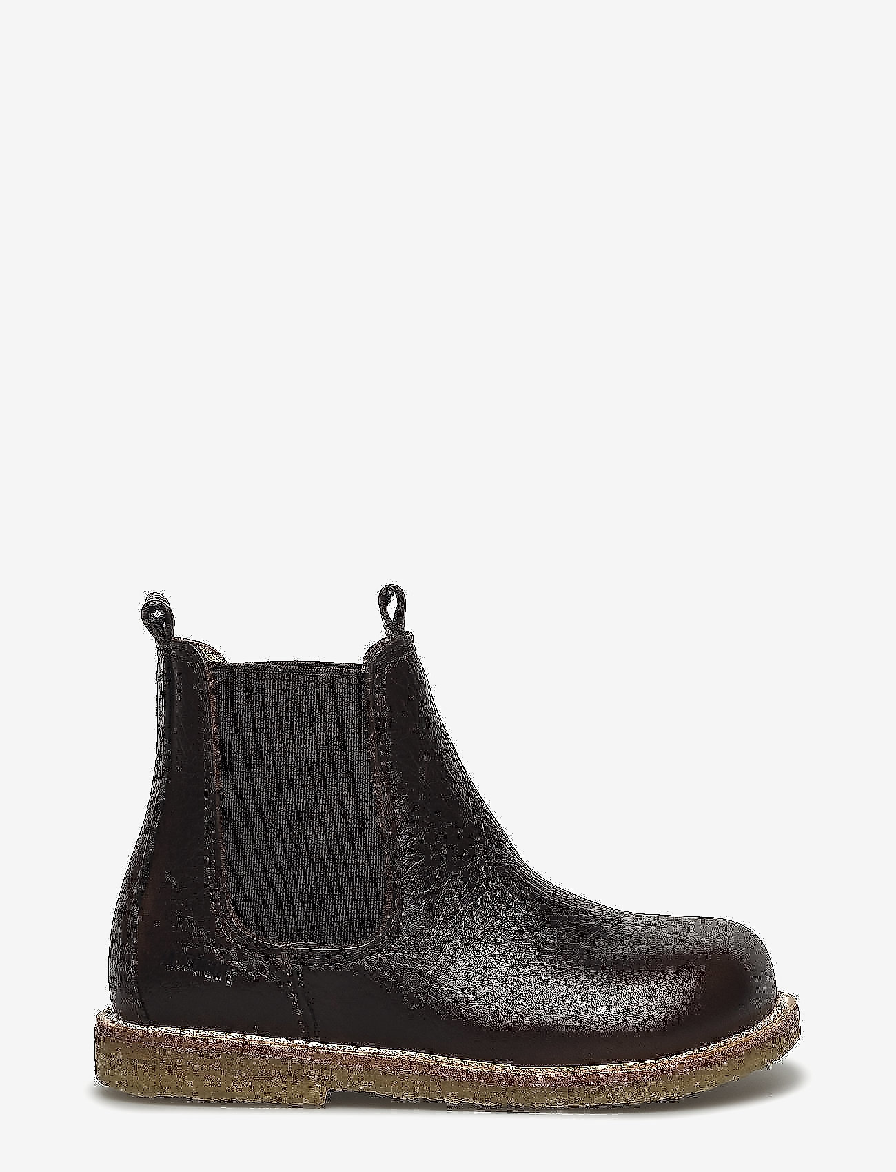 ANGULUS - Booties - flat - with elastic - sko - 2505/002 dark brown/brown - 1
