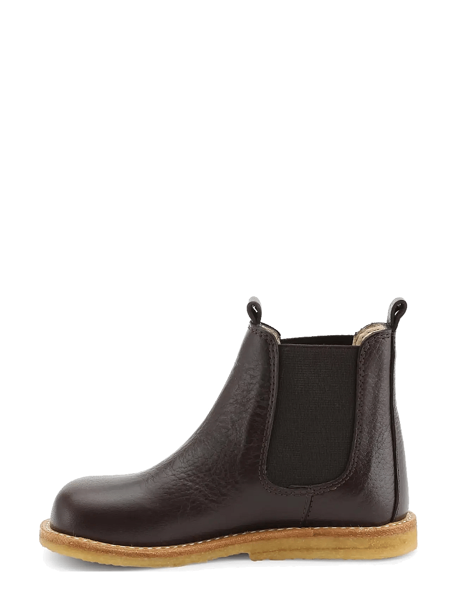 ANGULUS - Booties - flat - with elastic - stiefel - 2505/002 dark brown/brown - 1