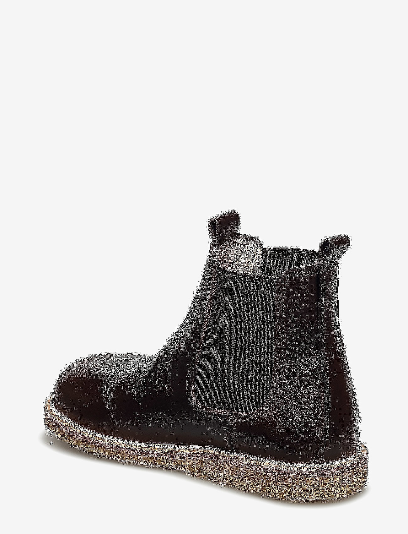 ANGULUS - Booties - flat - with elastic - sko - 2505/002 dark brown/brown - 2