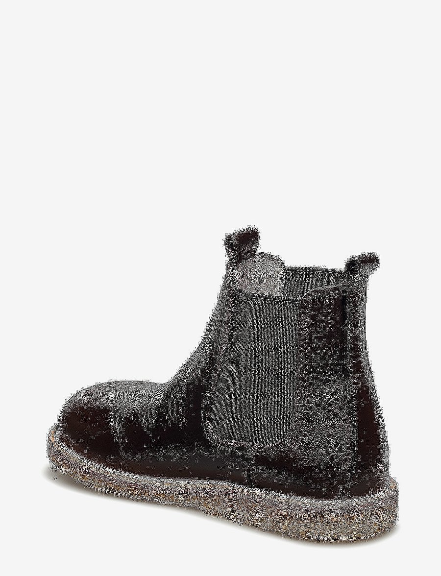 ANGULUS - Booties - flat - with elastic - sko - 2505/002 dark brown/brown - 2