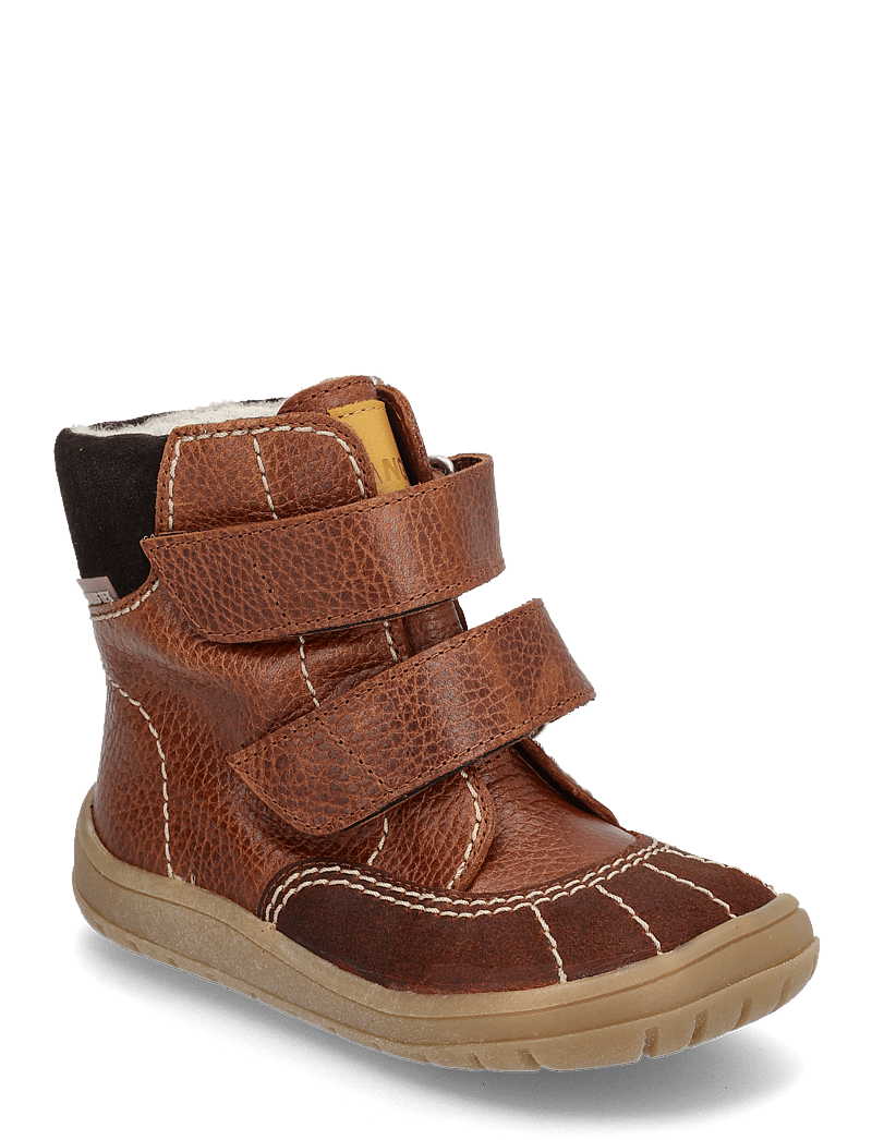 ANGULUS - Boots - flat - with velcro - sko - 2101/2509/2719/1779 cognac/cog - 1